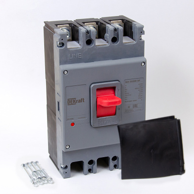 22823DEK | Силовой авт. выключатель для защиты двиг. 3P 500А 50кА ВА-305, Dekraft