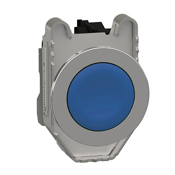 XB4FA61 | Кнопка без подсветки с возвратом, синяя, 1НО, Schneider Electric