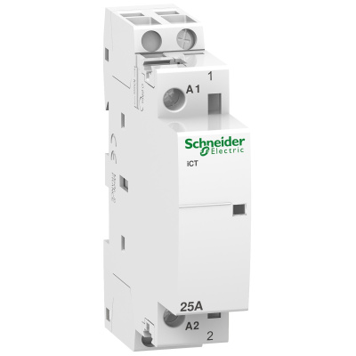 A9C20531 | Модульный контактор, серия iCT, 1НО, 25А, управление 220В AC, Schneider Electric