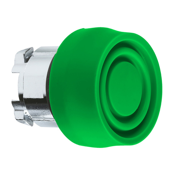 ZB4BP3S | Головка кнопки, силиконовый колпачок, зелёная, Schneider Electric