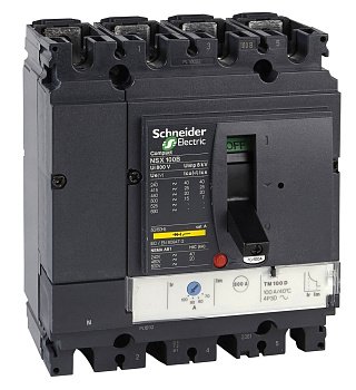 LV431692 | Автоматический выключатель NSX250H TM-D 4P4d 160A 70кА, Schneider Electric