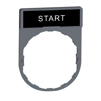 ZBY2303C0 Этикетка START C0, Schneider Electric 