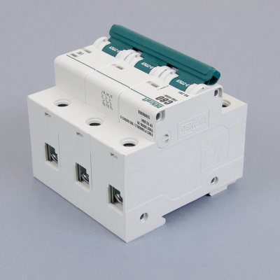 13008DEK | Автоматический выключатель ВА-201 3P 80А C 10кА, Dekraft