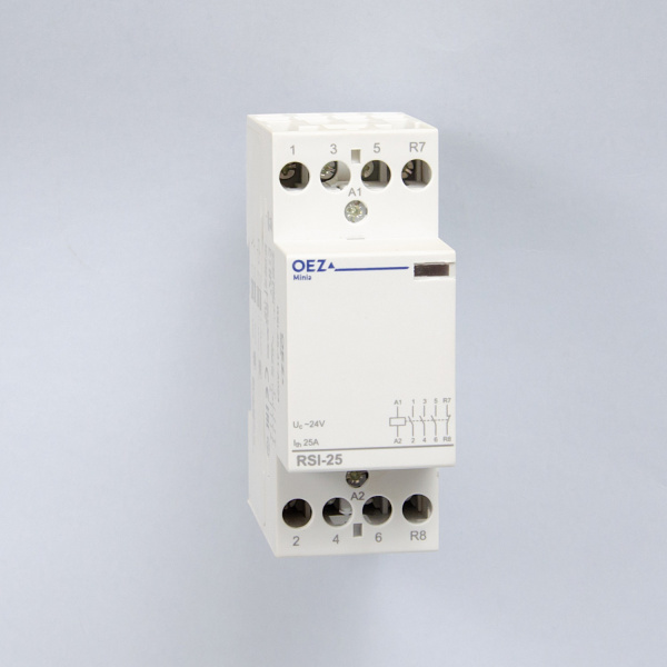 OEZ:36622 | Модульный контактор, серия RSI, 3НО, 1НЗ, 25А, управление 24В AC, OEZ