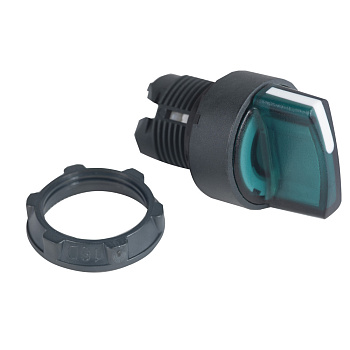 ZB5AK1233 | Головка для переключателя, 2 положения с фиксацией, ручка зеленая., Schneider Electric