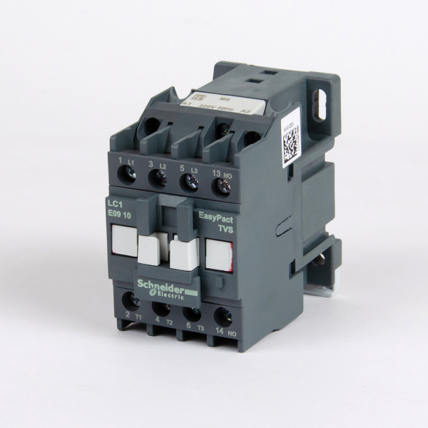LC1E0910M5 | Контактор, серия EasyPact TVS, 3P, 9А, 1НО, управление 220В AC, Schneider Electric
