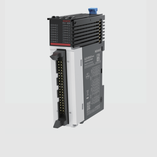 GL20-0032ETN-M | Модуль расширения для ПЛК Easy, 32 выхода транзисторных NPN (нужны выносные клеммы T024-K и кабель X, Inovance