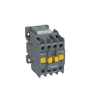 CAE22B5 | Промежуточное реле, серия EasyPact TVS, 2НО+2НЗ, управление 24В АС, Schneider Electric