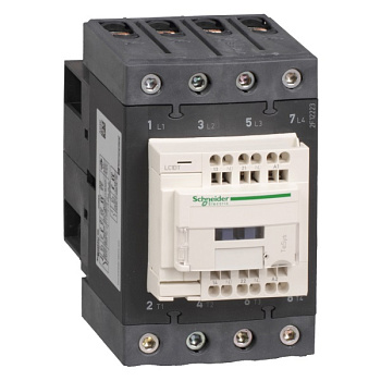 LC1D80A3E7 | Контактор, серия Tesys D, 3P, 80 А, AC3, 1 НО +1 НЗ, 48В AC, Everlink, Schneider Electric
