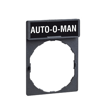 ZBY2685 | Держатель маркировки, AUTO-0-MAN, Schneider Electric