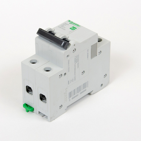 EZ9F34263 | Easy9, 2p, 63А, кривая C, 4,5кА — Автоматический выключатель, Schneider Electric