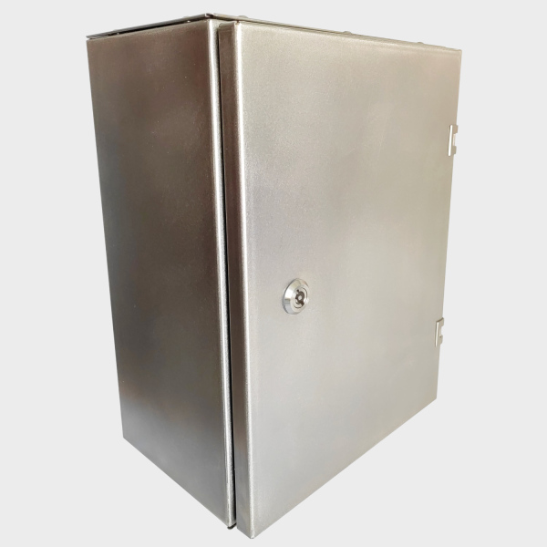 11.030.040.15.К | Настенный шкаф АС из нержавеющей стали с монтажной панелью  Ш:300 В:400 Г:150, МКТ