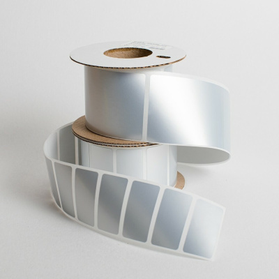 1265080 | Маркировочная наклейка NPT-50х80 металлизированная (рулон - 250 шт.), Elegir 