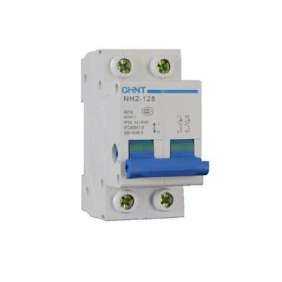 401049 | Выключатель нагрузки NH2-125 2P 125A, замена на 398033, Chint