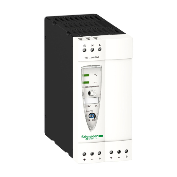 Блок питания, серия ABL8, 24DC, 5A, 120Вт, Schneider Electric, ABL8REM24050