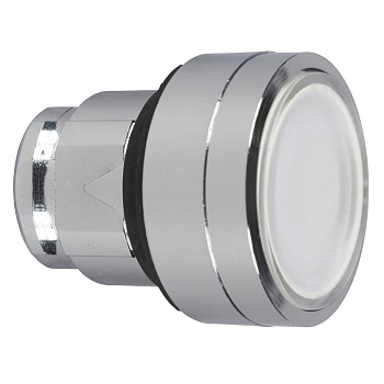 ZB4BA18 | Головка для кнопки 22мм белая, Schneider Electric