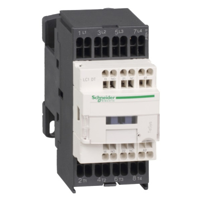 LC1DT253BL | Контактор, серия Tesys D, 4P (4 НО), 25 А, AC1, 1 НО +1 НЗ, 24В DC, Пружинный, Schneider Electric