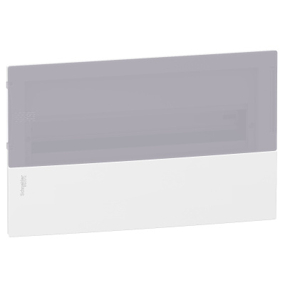 MIP22118T | Щиток встраиваемый Mini Pragma 1 ряд/18 модулей, полупрозрачная дверь, Schneider Electric
