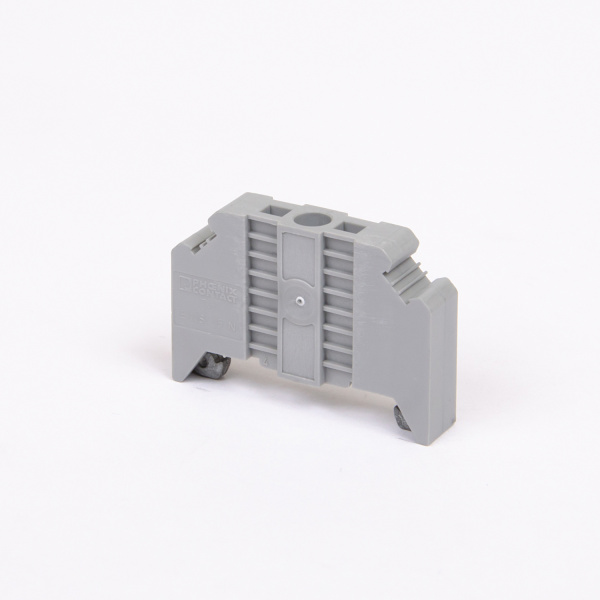 0800886 | E/NS 35 N | Концевой стопор — ограничитель на DIN-рейку 35мм, пластиковый с возможностью маркировки, Phoenix Contact