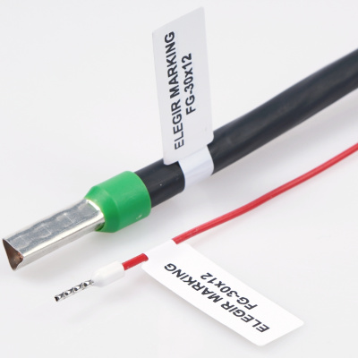 11830120 | Маркировочный флажок FG-30х12-W белый (рул. 500 шт.), Elegir 