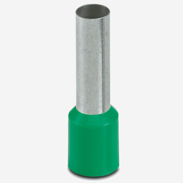ID H 16/12/24 | Наконечник изолированный H 16/12/24, зелёный (уп.-100шт.), Clims