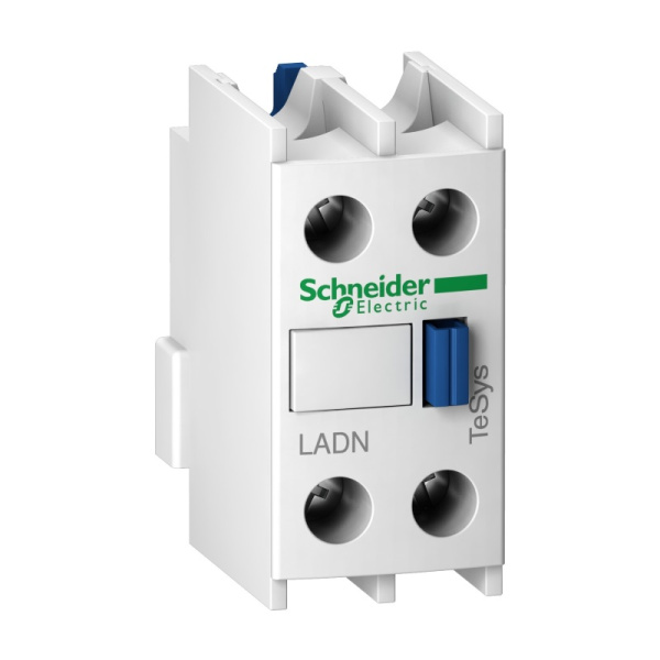 LADN11P | Блок дополнительных контактов, 1 НО + 1 НЗ, фронтальный монтаж, Schneider Electric