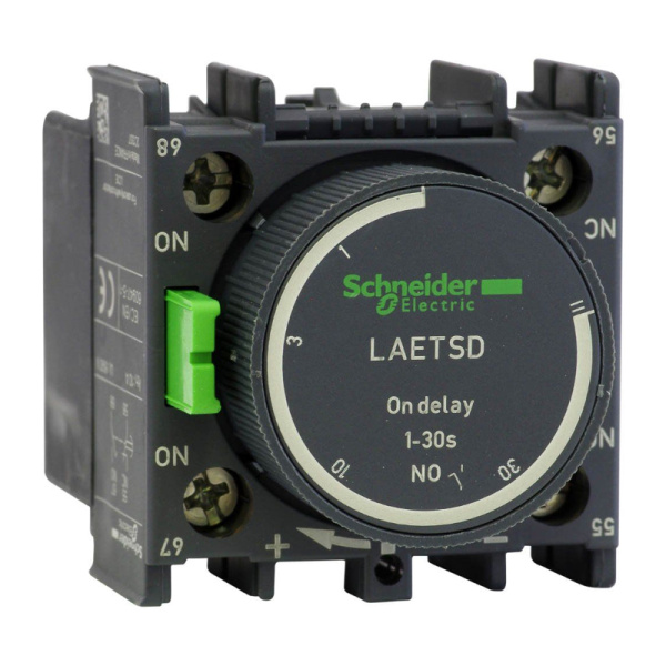 LAETSD | Блок выдержки времени на включение 1...30с, Schneider Electric
