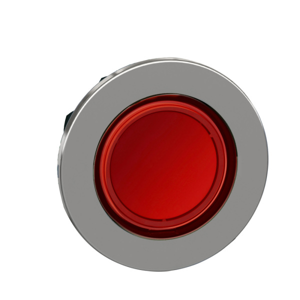 ZB4FW343 | Головка кнопки с возвратом, красная с подсветкой, заподлицо, Schneider Electric