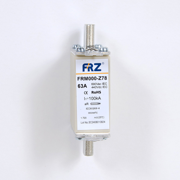 FRM000Z78 AC690 63A | Предохранитель  63 A, габарит NH000, хар-ка aR, 690 В АС/440 B DC,аналог SVF-NH000T690-63-aR, FRSI 