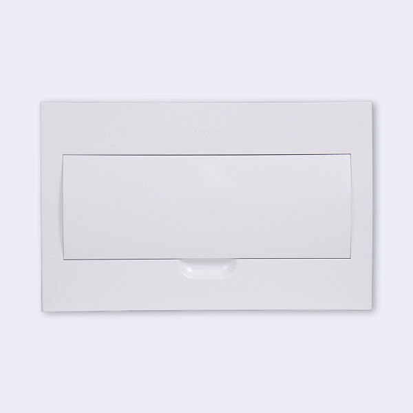 EZ9E118P2FRU | City9 Box корпус встраиваемый с белой дв. 1ряд/18мод, Systeme Electric