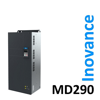 MD290T160G/200P | Преобразователь частоты, серия MD290, 160/200 кВт, 304/377 А, перегрузка 150/110%, 380B, Inovance