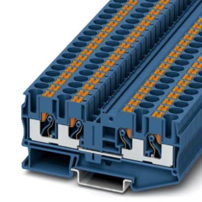 3212947 | PT 6-QUATTRO BU | Проходные клеммы PT 6-QUATTRO BU, (уп-50шт.), Phoenix Contact
