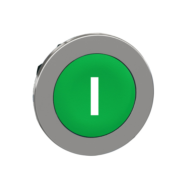 ZB4FA331 | Головка кнопки с возвратом, зелёная, маркировка "l", Schneider Electric