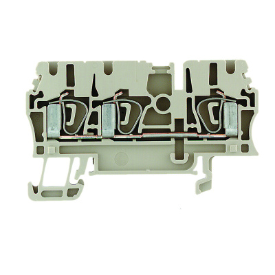 1608540000 | Проходная клемма ZDU 0,05…4мм², 24 А пружинный зажим, Weidmuller
