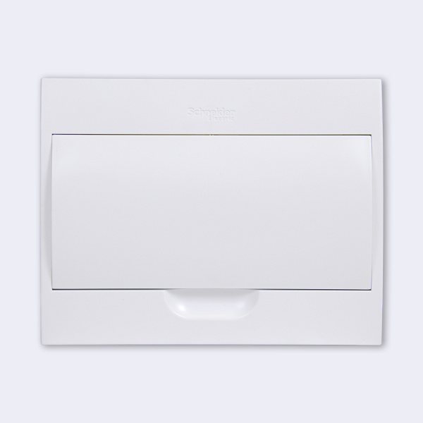 EZ9E112P2SRU | City9 Box корпус навесной с белой дв. 1ряд/12мод, Systeme Electric
