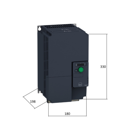 ATV320D15N4C | Преобразователь частоты, серия ATV320, 15 кВт, 33 А, перегрузка 150 %, 380 В, Schneider Electric