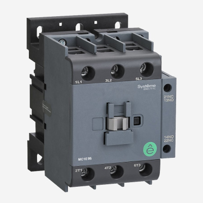 MC1E95B7 | КОНТАКТОР MC1E 3P 95A НО+НЗ 24V 50/60ГЦ (LC1E95B5), Systeme Electric