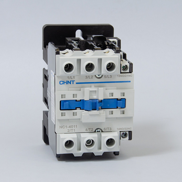 222272 | Контактор NC1-4011 40А 230В/АС3 1НО+1НЗ 50Гц, Chint