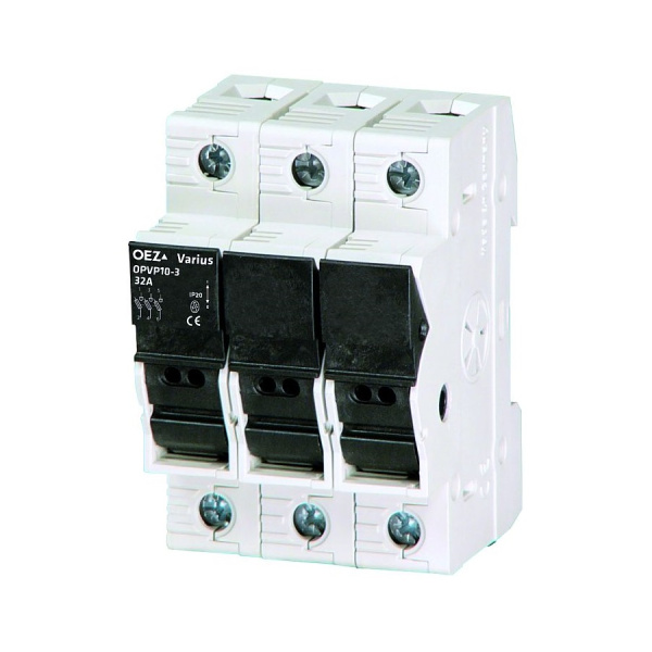 OEZ:43685 | ПВР, серия OPVP, 3p, 32А, для вставки 10x38мм, с индикацией, OEZ 