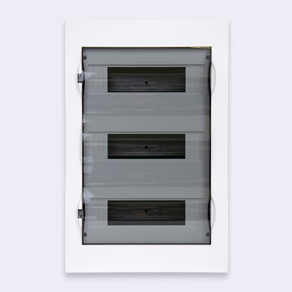 EZ9E312S2FRU | City9 Box корпус встраиваемый с проз. дв. 3ряд/36мод, Systeme Electric
