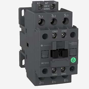 MC1D32CD | КОНТАКТОР MC1D 3P 32A НО+НЗ 36VDC, Systeme Electric