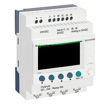 SR2B121BD | Интеллектуальное реле Zelio logic, Schneider Electric