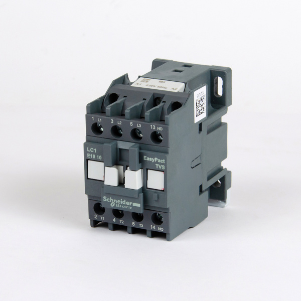 LC1E1810M5 | Контактор, серия EasyPact TVS, 3P, 18А, 1НО, управление 220В AC, Schneider Electric