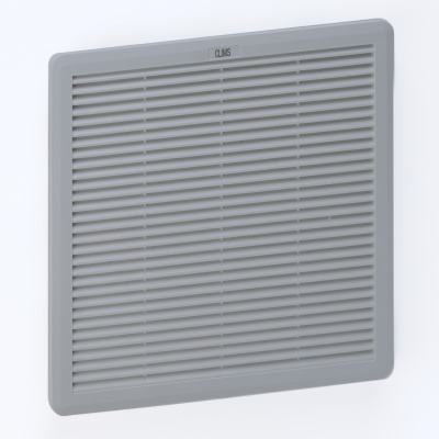 Выпускная решетка Slide 320х320мм, вырез 291х291мм, RAL7035