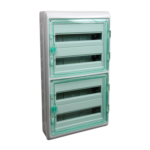 13987 | Щит навесной Kaedra IP65, 72 модуля, 4 ряда (4х18), Schneider Electric