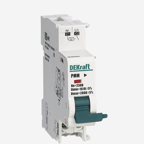 18105DEK | Расцепитель минимального напряжения 161В для ВА-101 нов., Dekraft