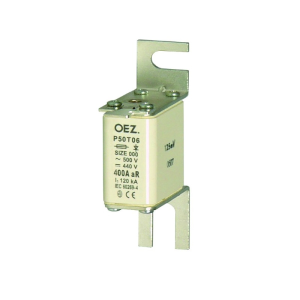 OEZ:06647 | Плавкая вставка, 16 А, хар-ка gR, 690В AC/ 440В DC с комбииндикатором, OEZ 
