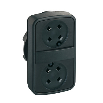 ZB5AA79 | Головка двойной кнопки, без вставок, Schneider Electric