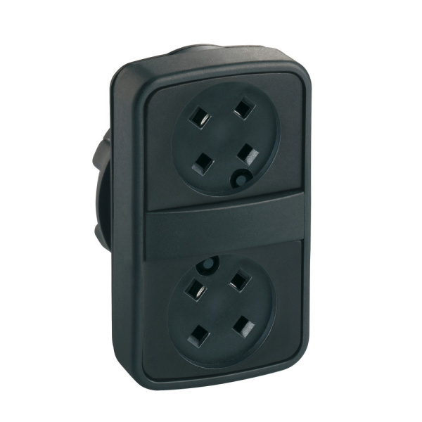 ZB5AA79 | Головка двойной кнопки, без вставок, Schneider Electric
