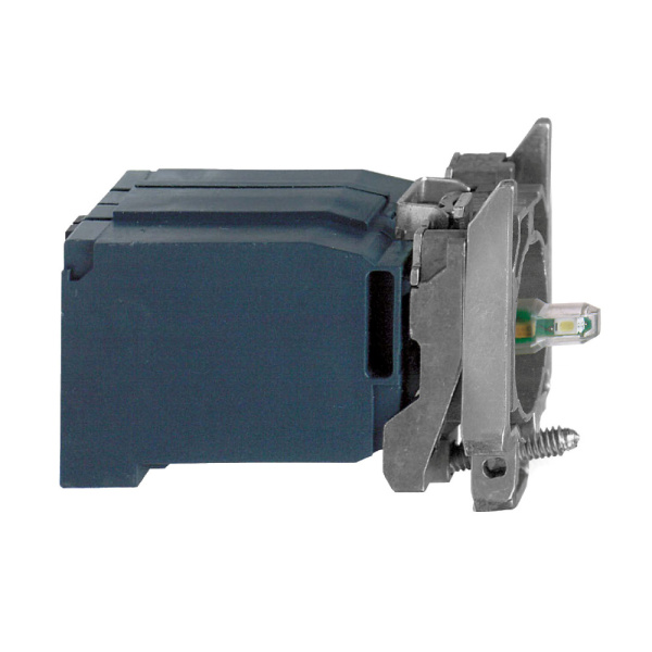 ZB4BV5D3 | Корпус сигнальной лампы, зелёная, питание через трансформатор 1,2ВА, 400/6В , Schneider Electric